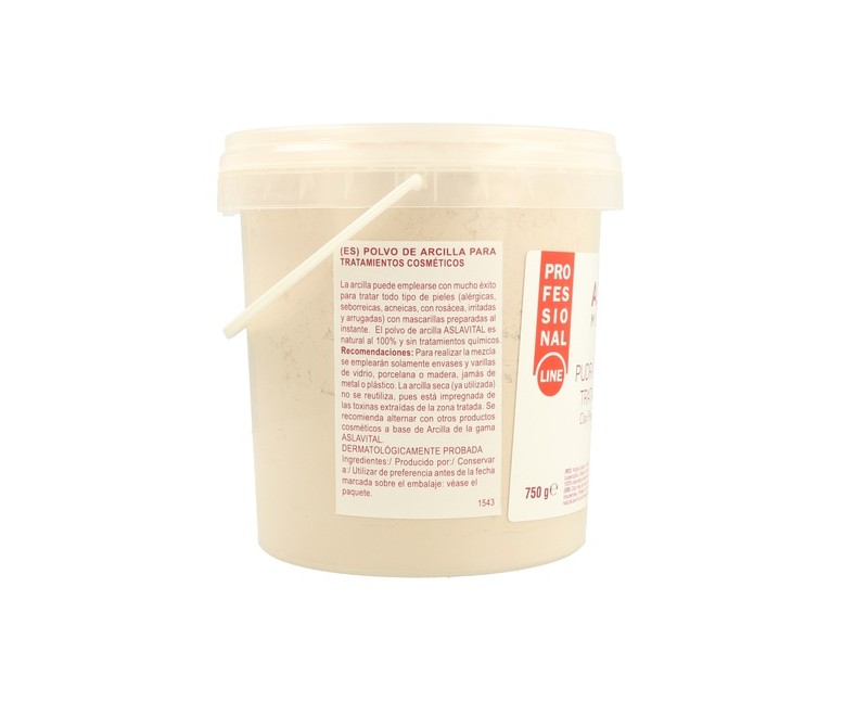 Mascarillas Faciales Polvos De Arcilla 750 g Asla Vital