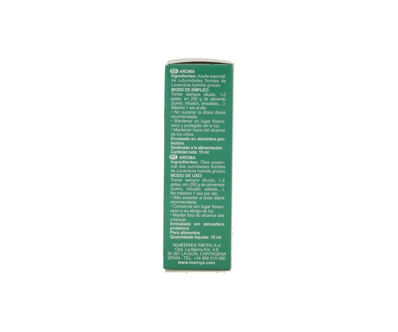 Aceite esencial de lavandín 15 ml de aceite esencial MARNYS®