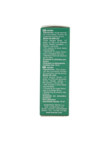 Aceite esencial de lavandín 15 ml de aceite esencial MARNYS®