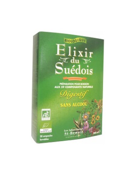 Elixir Sueco Bio St. Benoit 20 ampollas Saint Benoît