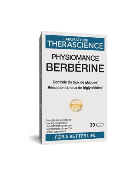 Physiomance berberina control de glucosa 30 comprimidos Therascience