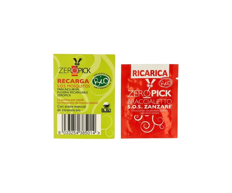 Kit Recargas Pulseras Antimosquitos 3 unidades ZeroPick