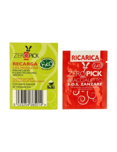 Kit Recargas Pulseras Antimosquitos 3 unidades ZeroPick