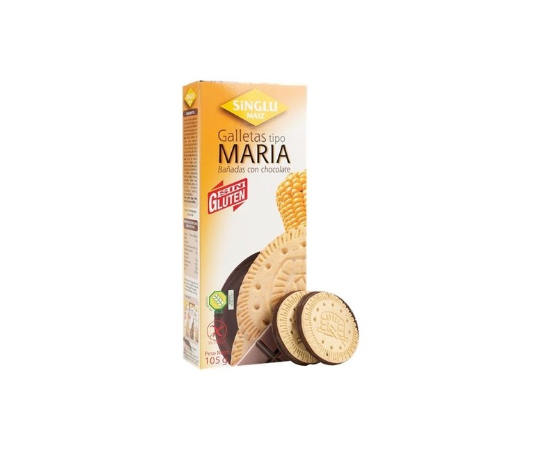 Galleta casera sin gluten bañada choco 105 g Singlu