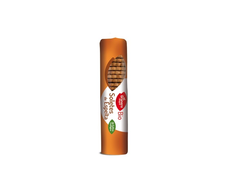 Galletas Soletes de espelta Bio 230 g El Granero Integral