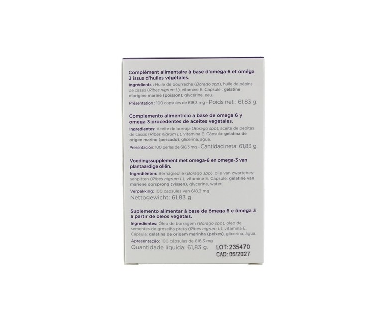 Borraja Cassis 100 cápsulas Inovance