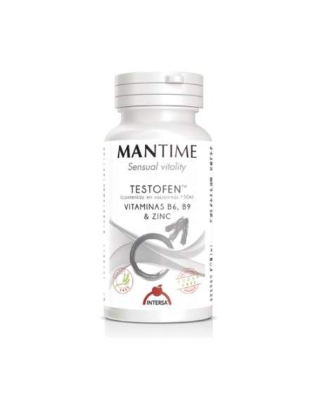 Mantime libido hombres 60 cápsulas de 1400mg Intersa