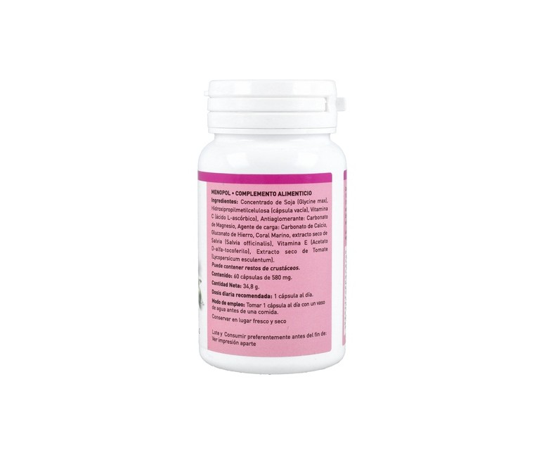 Menopol 60 cápsulas de 580mg Plantapol
