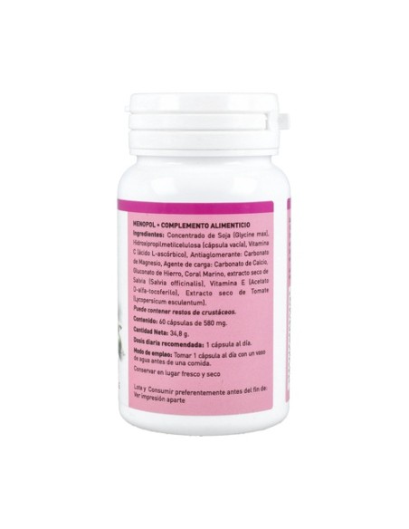 Menopol 60 cápsulas de 580mg Plantapol