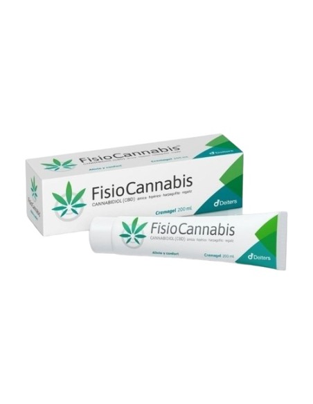 Fisiocannabis cremagel alivio y confort 200 ml de crema Deiters