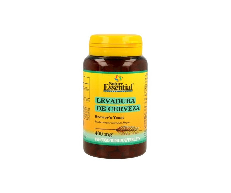 Levadura de Cerveza 250 comprimidos de 400mg Nature Essential