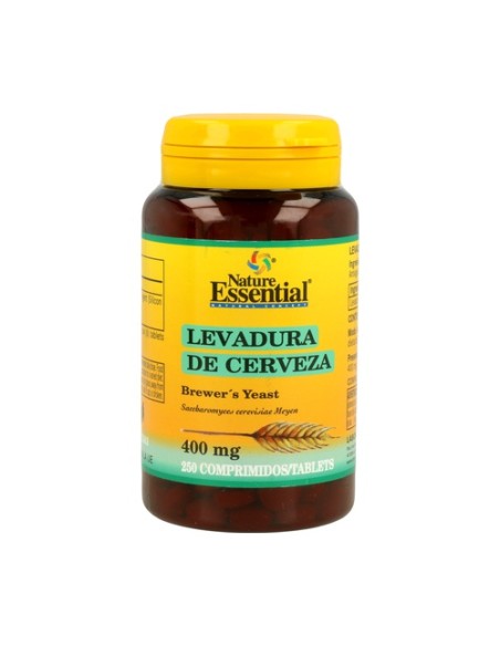 Levadura de Cerveza 250 comprimidos de 400mg Nature Essential