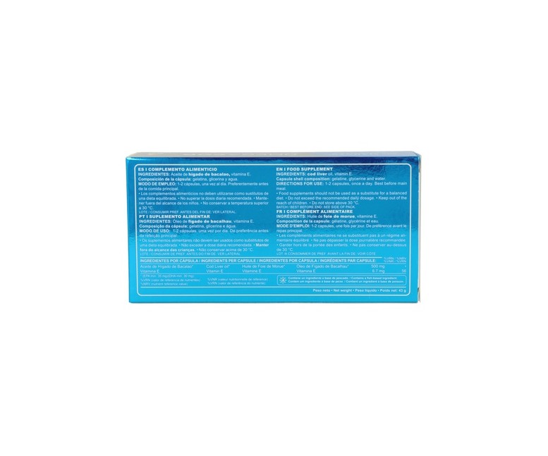 Omega Cod (Aceite de Hígado de Bacalao) 60 cápsulas MARNYS®