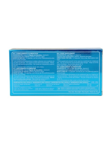 Omega Cod (Aceite de Hígado de Bacalao) 60 cápsulas MARNYS®