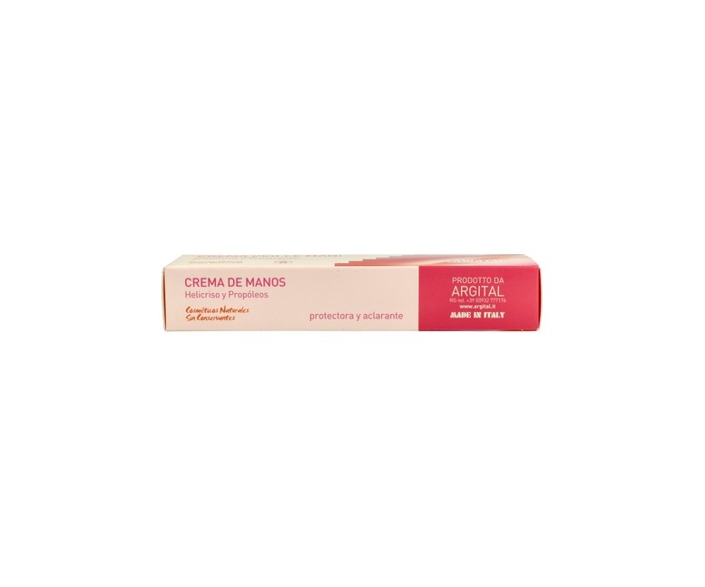 Crema manos protectora helicriso y própolis 75 ml de crema Argital