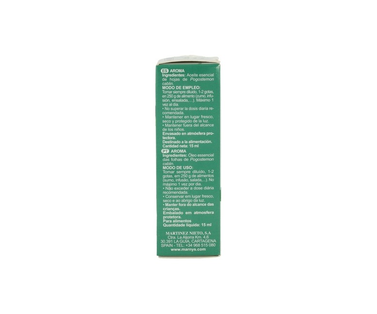 Aceite Esencial de Patchouli 15 ml (Pachuli) MARNYS®