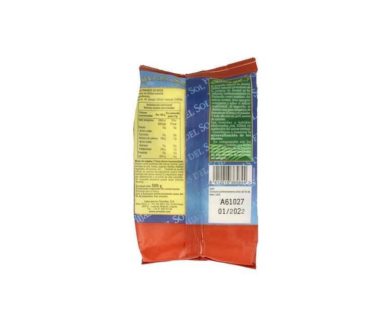 Azúcar de Abedul Hijas del Sol 500 g Hijas del Sol