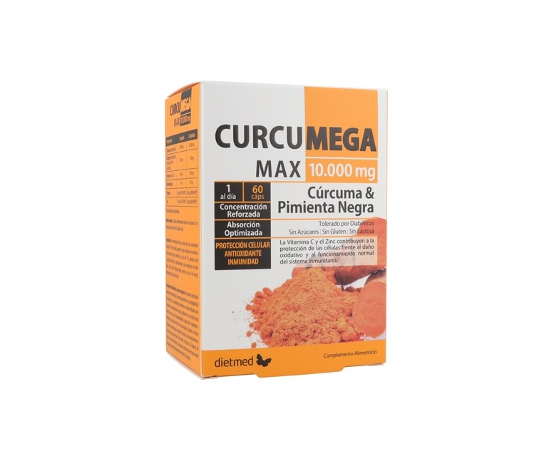 Cúrcumax complex 10.000 mg 60 cápsulas Dietmed