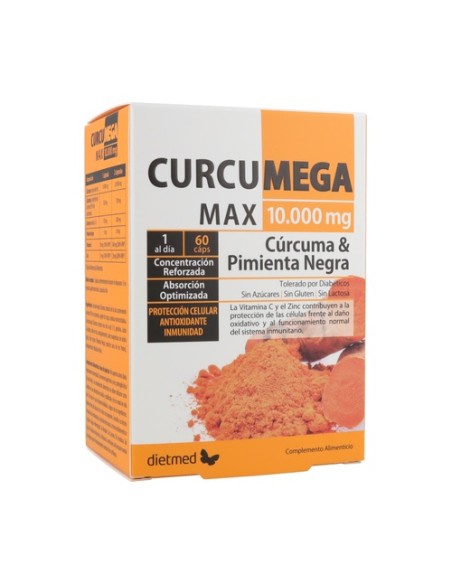 Cúrcumax complex 10.000 mg 60 cápsulas Dietmed