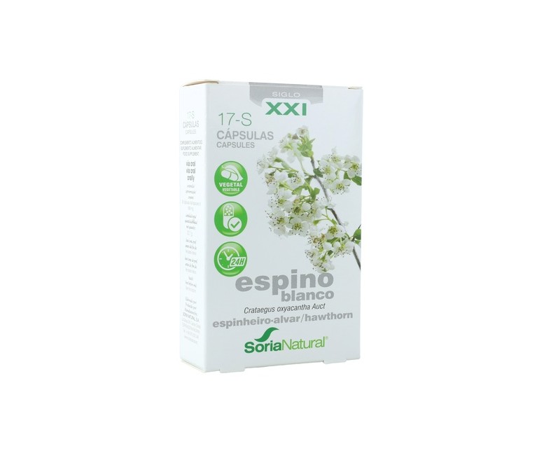 17 S Espino Blanco (Fórmula XXI) 30 cápsulas Soria Natural
