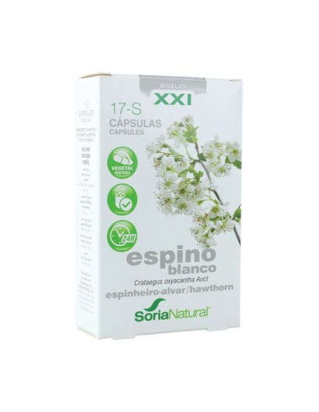 17 S Espino Blanco (Fórmula XXI) 30 cápsulas Soria Natural