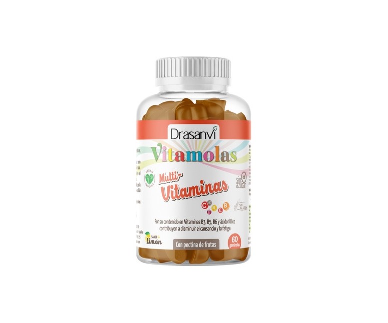 Vitamolas Multivitamínico 12 años 60 gominolas Drasanvi