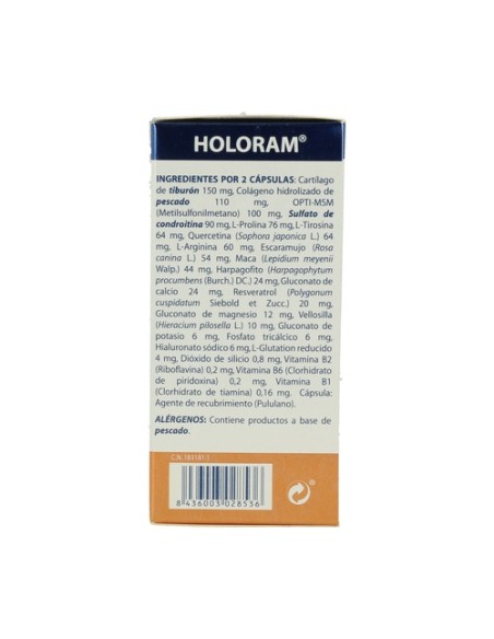 Holoram Artigen 60 cápsulas de 560mg Equisalud