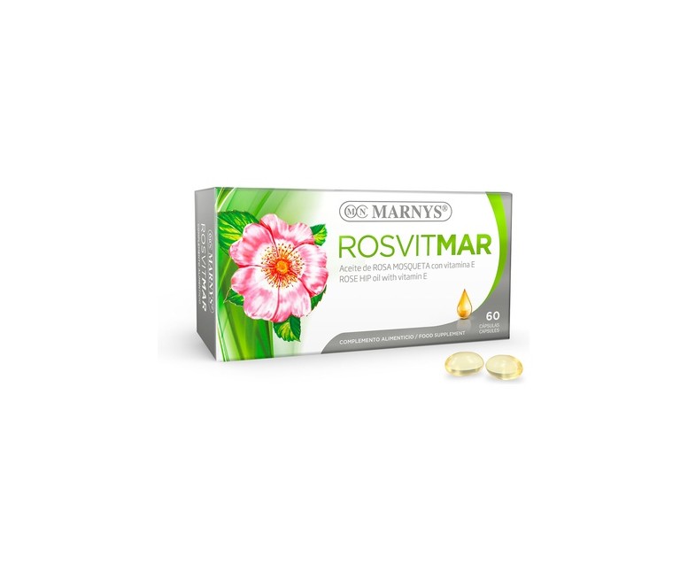 Rosvitmar Aceite de Rosa Mosqueta 60 perlas MARNYS®