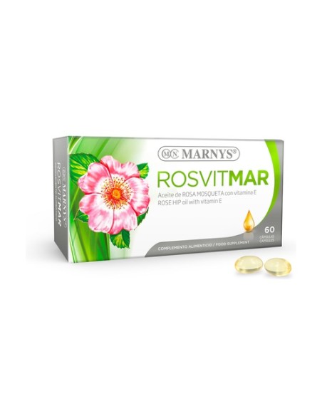 Rosvitmar Aceite de Rosa Mosqueta 60 perlas MARNYS®