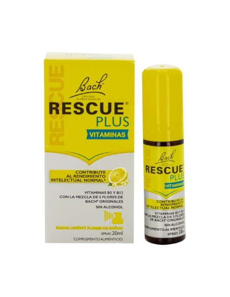 Bach Rescue Plus Vitaminas Spray 20 ml Rescue