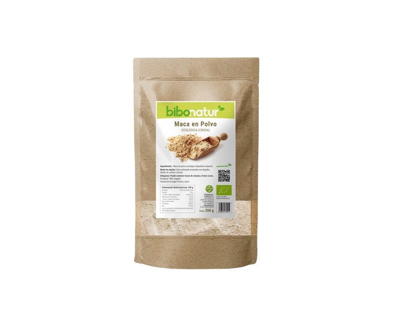 Maca en polvo Eco 250 g de polvo Bibonatur