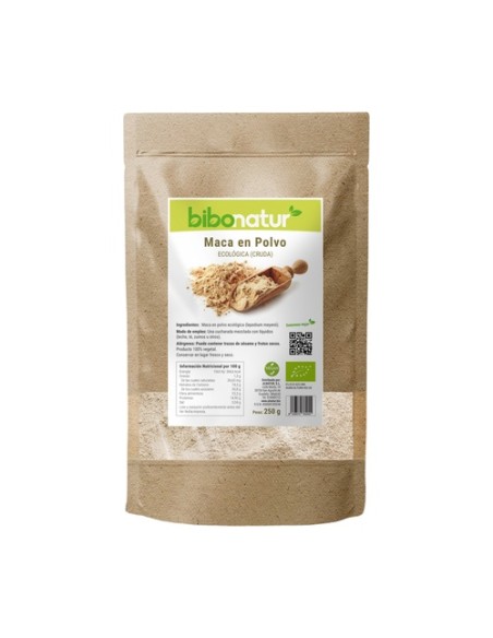 Maca en polvo Eco 250 g de polvo Bibonatur