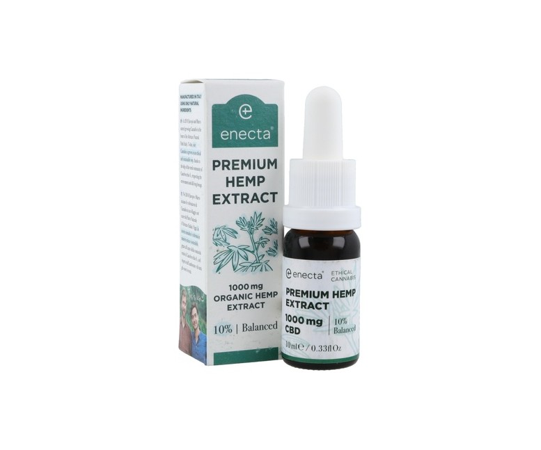 Aceite CBD Premium Hemp Oil 10% (1.000mg) 10 ml de aceite Enecta