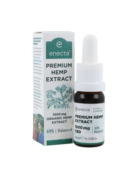 Aceite CBD Premium Hemp Oil 10% (1.000mg) 10 ml de aceite Enecta