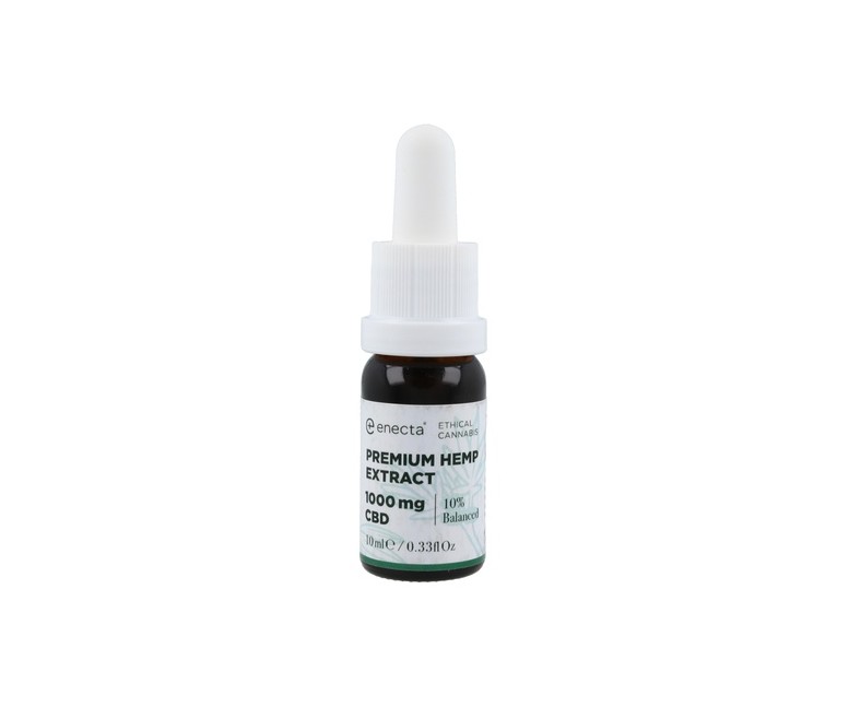 Aceite CBD Premium Hemp Oil 10% (1.000mg) 10 ml de aceite Enecta