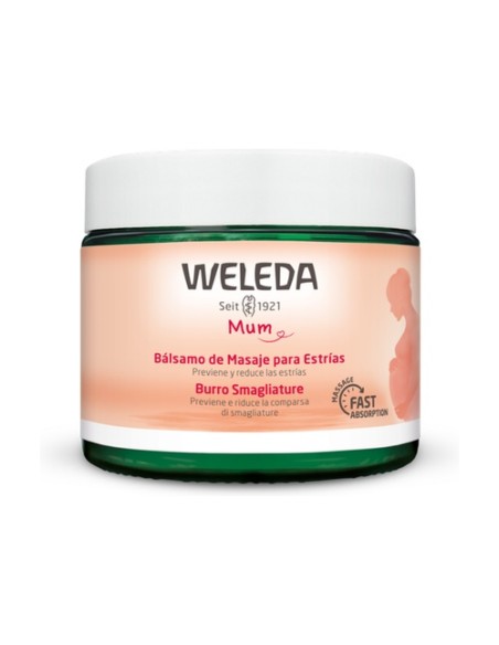 Bálsamo de masaje para estrías 150 ml Weleda