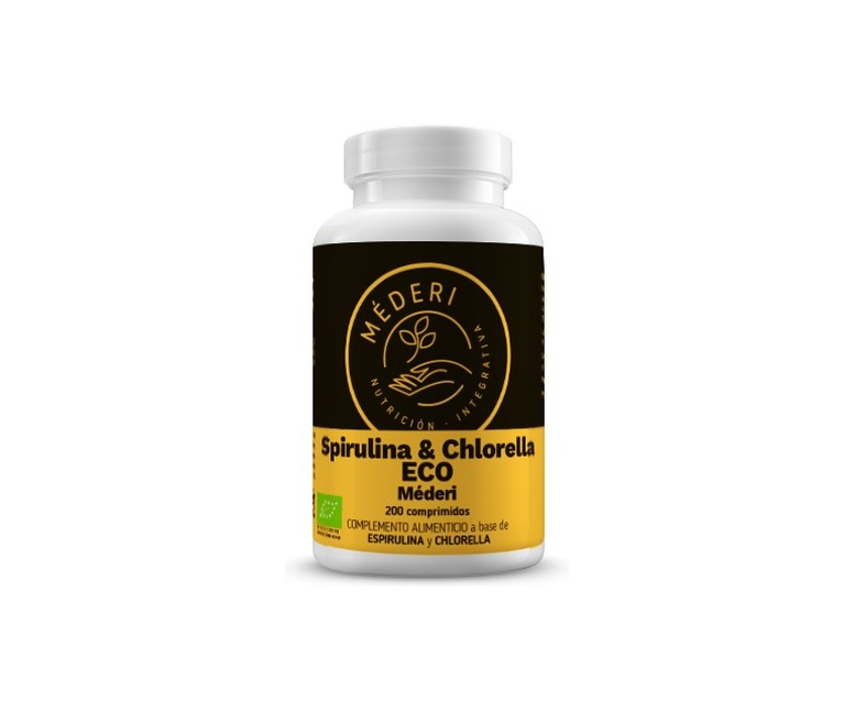 Spirulina & chlorella eco 200 comprimidos Méderi