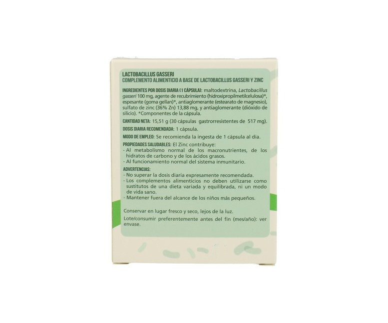 Lactobacillus Gasseri 30 cápsulas Naturlider