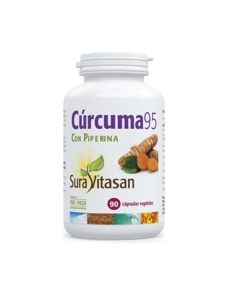 Cúrcuma 95 90 cápsulas Sura Vitasan