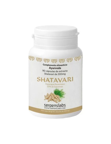 Shatavari regulación hormonal 90 cápsulas de 390mg Serpens-Aborigen