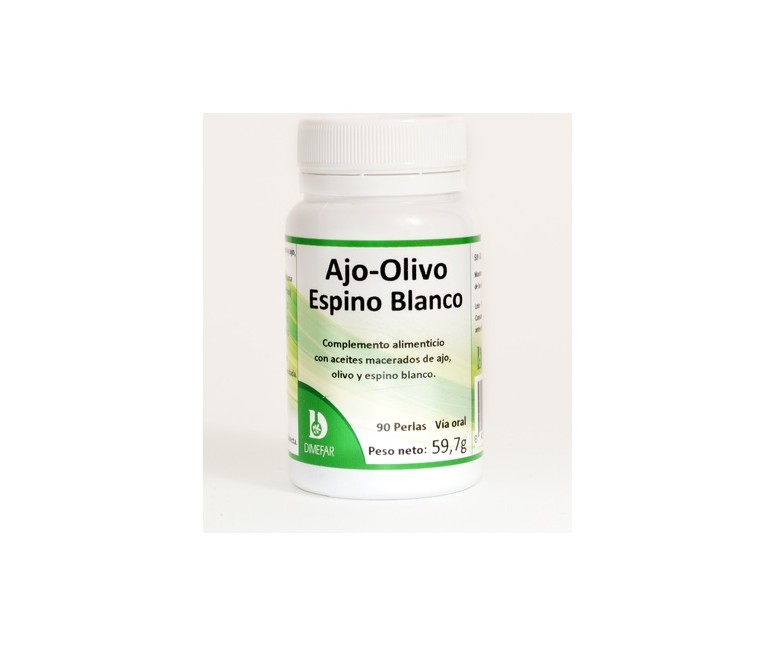 Ajo Olivo y Espino 90 perlas Dimefar