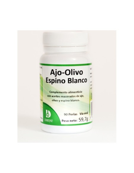 Ajo Olivo y Espino 90 perlas Dimefar