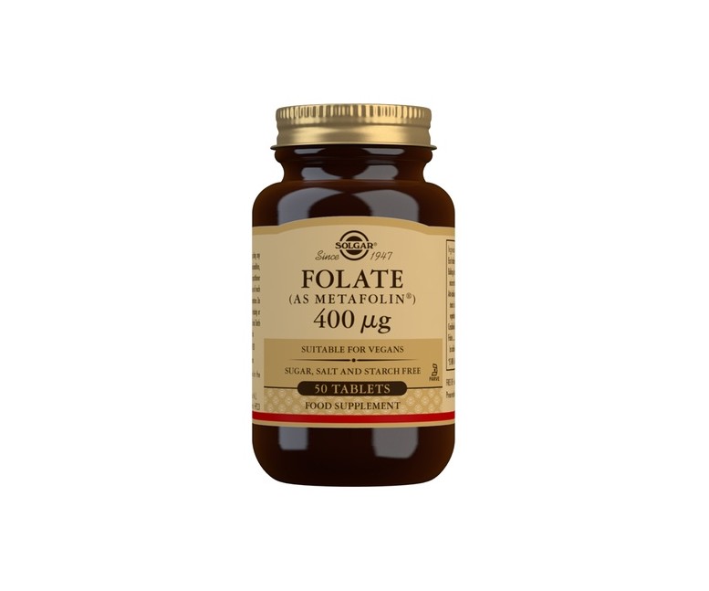 Folato 50 comprimidos (400g) Solgar