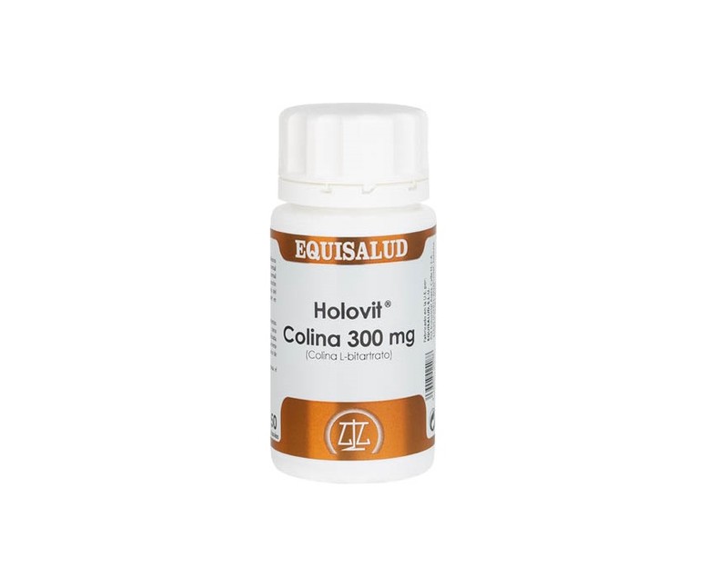 Holovit Colina 50 cápsulas de 300mg Equisalud