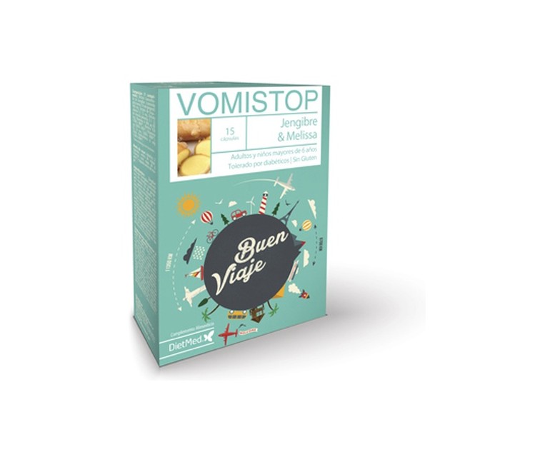 Vomistop 15 cápsulas Dietmed
