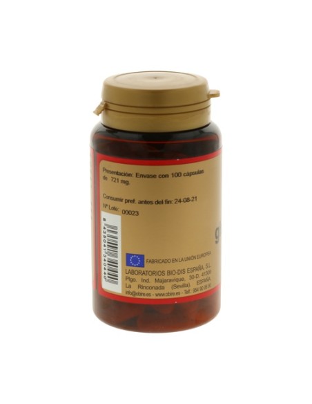 Glucomanana 100 cápsulas de 500mg Obire