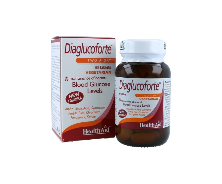 Diaglucoforte 60 comprimidos Health Aid