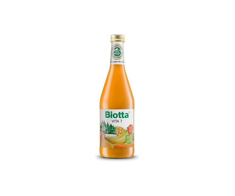 Pack Jugo de Frutas Vita 7 6 unidades de 500 ml (Frutas) Biotta
