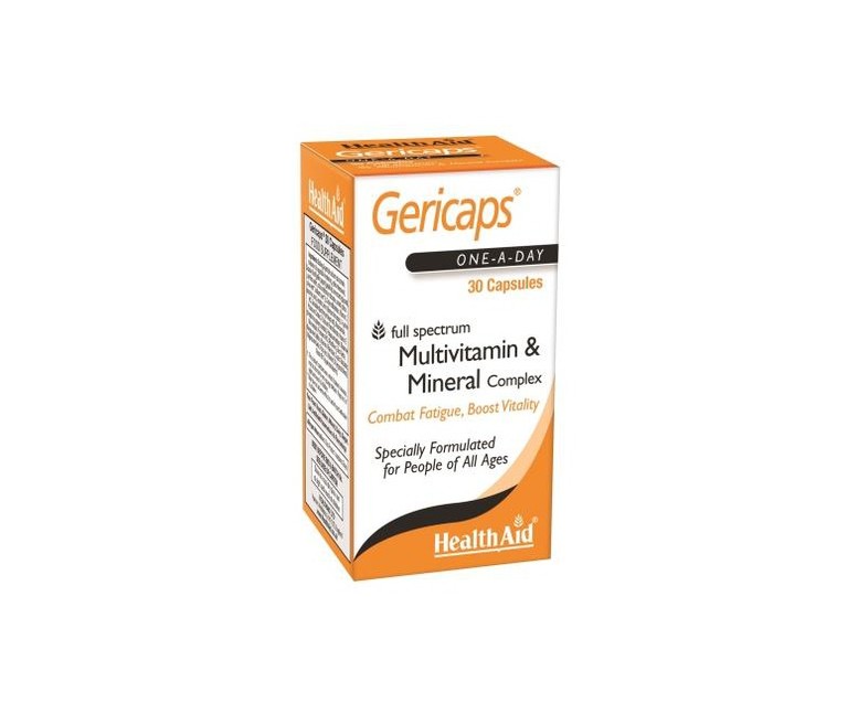 Gericaps Multinutriente 30 cápsulas Health aid