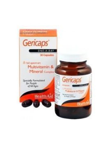 Gericaps Multinutriente 30 cápsulas Health aid